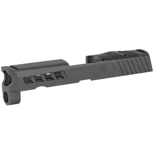 True Precision Parts & Accessories 17 True Precision Axiom Slide, Black DLC, RMR Optic Cut & Cover Plate, Fits Sig P320 Compact TP-P32CS-BC-RMR