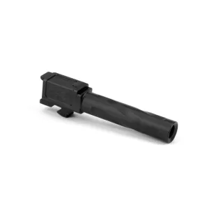 Zaffiri Precision Flush and Crown Glock 19 Gen 3 Glock 19 Gen 4 9mm Luger Non-Threaded Pistol Barrel 3.90in 1-10 RH Twist Nitride Black