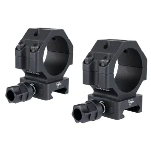 Trijicon Scope Rings, 30mm Medium, Q-LOC, Fits Picatinny, Anodized Finish, Black AC22065