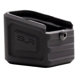 SLR Rifleworks Extended Magazine Plate for Glock 19 +5 9mm Black
