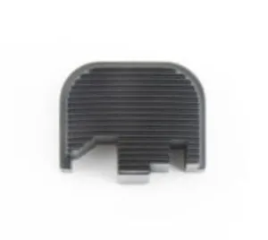 Ed Brown Products Serrated Slide Backplate for M&P Black