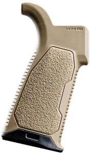 Strike Industries AR Overmolded Enhanced Pistol Grip 15 Degree FDE One Size