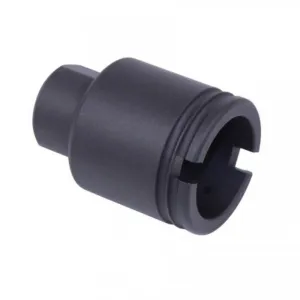 Guntec USA Parts & Accessories 15 Guntec USA AR-15 Stubby Slim Compact Flash Can .308 Cal Black
