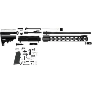 Tacfire Unassembled Rifle Kit, 16\" Barrel, 300BLK, Includes Stripped Upper, UPK, LPK, MLOK Handguard, Minus Lower Receiver - RK300LPK