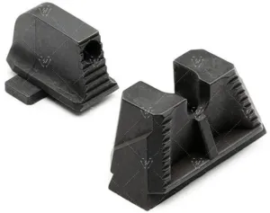 Strike Industries Suppressor Height U-Notch Iron Pistol Sight SIG Sauer P320 Black One Size