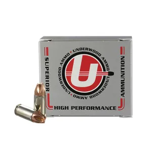Underwood Ammo 24 Underwood Ammo 9mm 90 gr SC 20rds