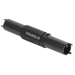 TruGlo Parts & Accessories 58 TruGlo TGTG971B Front Sight Tool made of Steel with Black Finish & 5 Prong Design for AR-15, M16