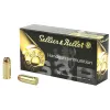 Sellier & Bellot Ammunition 60 Sellier & Bellot SB40C 40 S&W Jacketed Hollow Point 180 Grain 50 Rounds