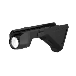 Olight Sigurd Angled Foregrip with Built-in 1450 Lumens LED Rechargeable Tactical Flashlight Black