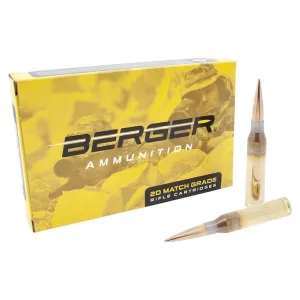 Berger Bullets Berger 338 Norma Magnum 300gr Hybrid OTM Tactical Ammunition (20/Box) 85010