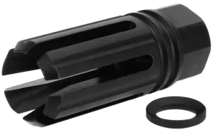 TacFire AR-10 6-Prong Muzzle Brake .308 Caliber 5/8x24 Nitride Black