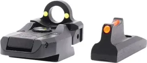 Williams Gun Sight Co Adjustable Ghost Ring Fiber Optic Sight Set for Ruger Mark II/III/IV