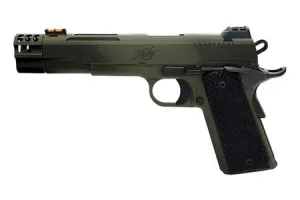 North Carolina Gun Laws (2026): CHP, SB 41 Repeal & Stand Your Ground 58 Kimber Rampart 10mm Semi-Auto OD Green Pistol with Compensator