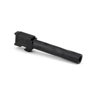 Zaffiri Precision Parts & Accessories 23 Zaffiri Precision Flush and Crown Glock 17 Gen 3 Glock 17 Gen 4 9mm Luger Non-Threaded Pistol Barrel 4.37in 1-10 RH Twist Nitride Black