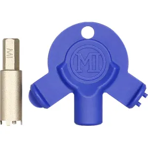Midwest Industries Parts & Accessories 15 MI OPTIC MULTI TOOL AR FRONT SIGHT TOOL BLUE