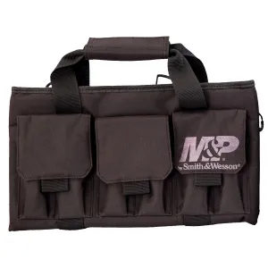 M&P Accessories 110028 Pro Tac, Handgun Case Black Nylon Holds, Handgun