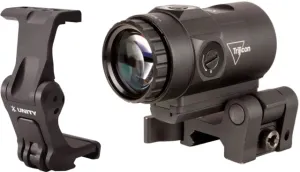 Trijicon MRO HD 3X Red Dot Sight Magnifier with Unity Tactical FAST FTC Omni Mount