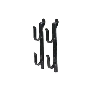 Allen Two Gun Rack Steel Black