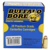 Buffalo Bore Ammunition 45-230/20 Pistol 45 ACP +P 230 gr Jacketed Hollow Point (JHP) 20 rd Box