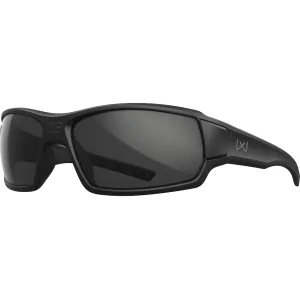 Wiley X Breach 2.5 Shooting Glasses Matte Black Frame Gray Lens