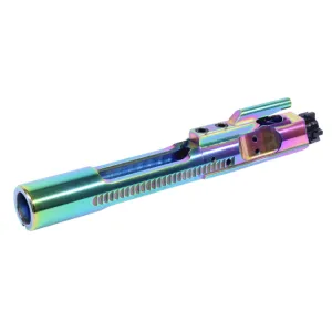 Gun Parts Deals of the Week (Updated Weekly) 47 Guntec USA AR-15 Bolt Carrier Group Mil-Spec BCG Gloss Rainbow PVD Coated