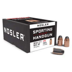 Nosler Hand Gun - Revolver HG - 38 158g JHP (.357") (250ct) Bullets 44841