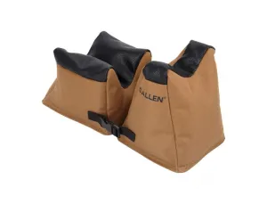 Allen X-Focus Shooting Rest Combo Prefilled Front and Rear Bag Coyote