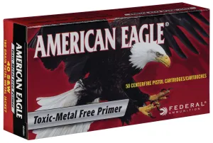Federal American Eagle Indoor Range Training 180 gr Full Metal Jacket .40 S&W Ammo, 50/box - AE40N1