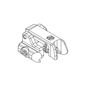 Ar-15 Peak/02 Folding Iron Sights - Ar-15 Peak/02 Folding Iron Front Sight 1.93'''' Height