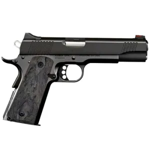 KIMBER Custom LW Night Patrol 1911 45ACP 5" 8rd Pistol w/ Hogue Rubber Grips | Black