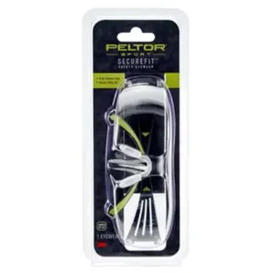 Peltor Parts & Accessories 31 Peltor SF400PC8 Sport SecureFit 400 Safety/Shooting Glasses Polycarbonate Clear Lens w/Black Frame