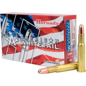 Hornady 30-30 Win 150gr Interlock American Whitetail Ammunition 20rds - 80801