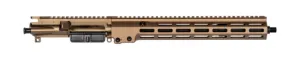 Geissele Parts & Accessories 20 Geissele Super Duty Stripped Upper Receiver 5.56mm Heavy Profile 14.5in Barrel Carbine Length 1-7 Twist Sand