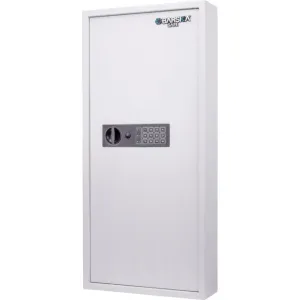 Best Wall-Mounted Gun Safes (2026): 8 In-Wall & Surface Picks 34 Barska 240 Key Cabinet Digital Wall Safe White Large