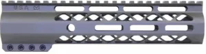 Guntec USA Parts & Accessories 97 Guntec USA AR-15 9in Air-Lok Series M-LOK Compression Free Floating Handguard w/ Monolithic Top Rail OD Green