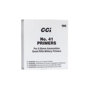 CCI Ammunition 53 CCI Mil-Spec No.41/5.56 Primer - Small Rifle