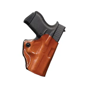 DeSantis Gunhide Mini Scabbard OWB Holster Right Hand Springfield SA-35, 1911 Government Leather Tan