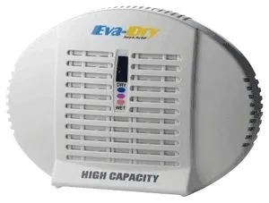 Eva-Dry 500 Dehumidifier 500 Cubic Inches Perfect for Small Spaces Such as Range Bags Closets Cabinets Cars Gun Safes and Others Optional Hook for