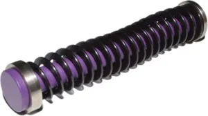 Centennial Defense Systems Glock 43/43X/48 CDS Stainless Single Spring Guide Rod Assembly Purple 21lb Spring