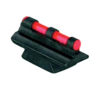 Williams Gun Sight Narrow Width Fiber Optic Sight Front, Red