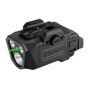 Olight PL X GL Flood/Spot Rail Light with Green Laser, Black