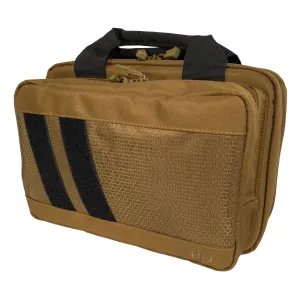 Savior Equipment Specialist Double Pistol Case - Tan