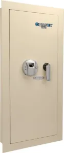 Best Wall-Mounted Gun Safes (2026): 8 In-Wall & Surface Picks 36 Barska Large Biometric Wall Safe Left OpeningCream