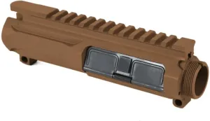 AT3 Tactical AR-15 Slick Side Billet Upper Receiver Burnt Bronze