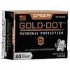 Speer Ammunition 13 SPEER AMMO 9mm Luger 124Gr Gold Dot HP 20rd