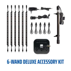 Liberty Safe Deluxe 6 Wand Interior Light w/ Dehumidifier Rod Kit