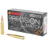 Barnes vs Nosler: Hunting Ammo Compared 6 Barnes Bullets Precision Match 308 Winchester Open Tip Match 175 Grain 20 Rounds