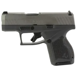 Taurus GX4 9mm Pistol, 3" Barrel, Adjustable Sights, Tungsten, Gray - 1GX4M93CG
