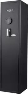 Barska Digital Keypad Rifle Safe 4.33 Cubic Ft 3 Solid Steel Deadbolts Black Large