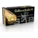 Sellier & Bellot Ammunition 7 Sellier & Bellot 9mm Luger 124 Grain Full Metal Jacket Brass Cased Pistol Ammo 50 Rounds
